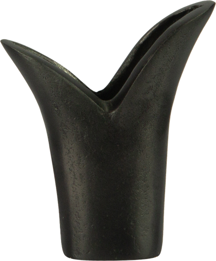 [23322A70] TULIP Vase 12 cm Metall schwarz