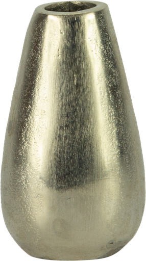 [23326A99] Vase 11 cm Metall antik-silber