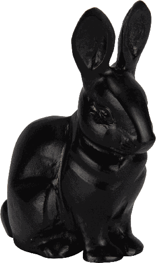 [23333A70] Hase Metall schwarz