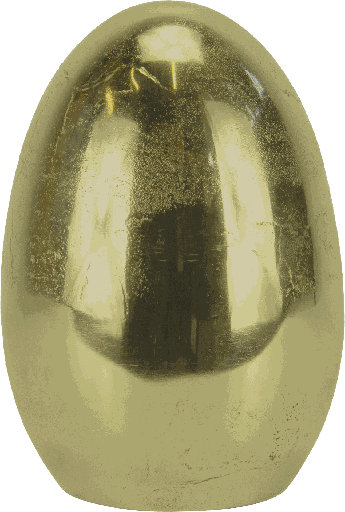 [23337A90] Ei Höhe 23,5 cm Metall messing