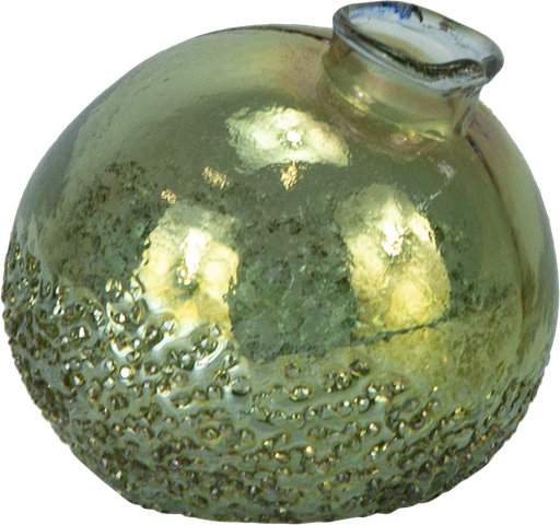 [23408A30] Vase Ø 10 cm Glas grün