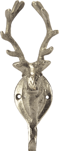 [24018A99] VENISON Wandhaken antik-silber