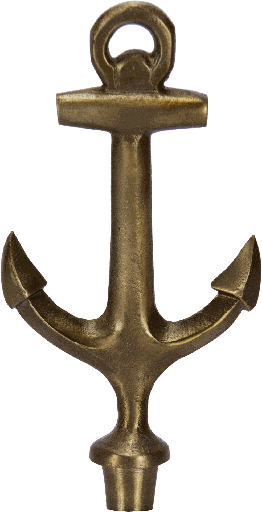 [24060A90] ANCHOR Stecker Metall messing