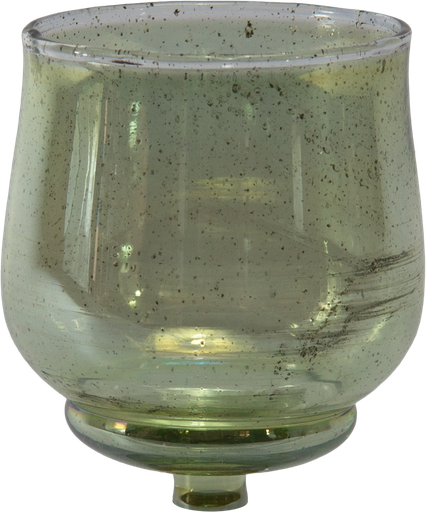 [25111A30] PETIT Teelicht-Aufsatzglas grün