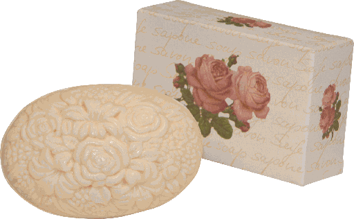 [40617A66] ROSENBLÜTEN Seife 130 g