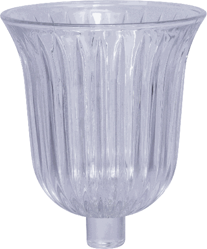 [50255A00] STELLA Teelicht-Aufsatzglas klar