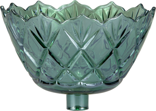 [50275A30] FIORI Teelicht-Aufsatzglas grün