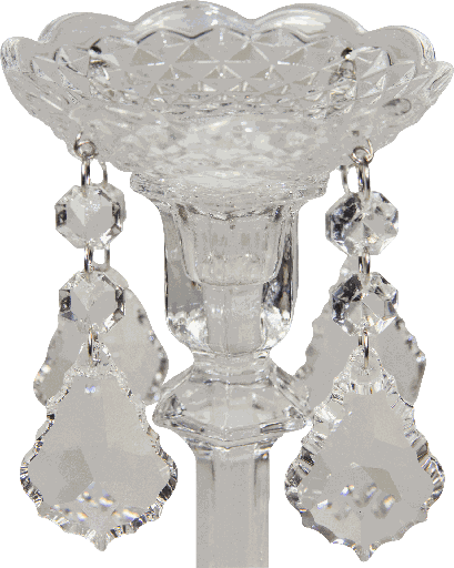 [50555A00] Kerzenteller Ø 10 cm mit 4 Wachteln