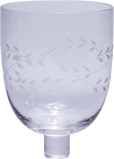 [60141A00] BAROQUE Teelicht-Aufsatzglas Höhe 8,5 cm